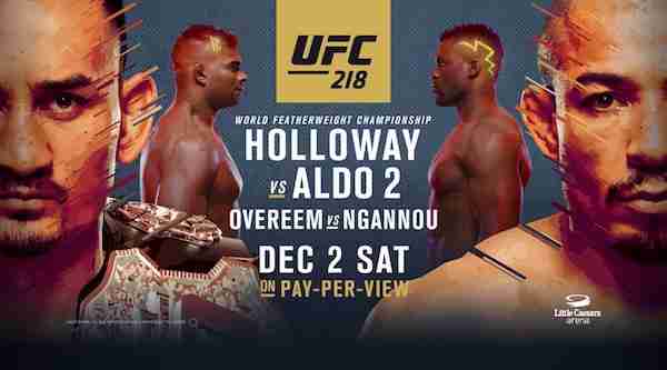 Watch UFC 218: Holloway vs. Aldo