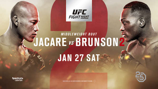Watch UFC on Fox 27 Jacare vs Brunson 2